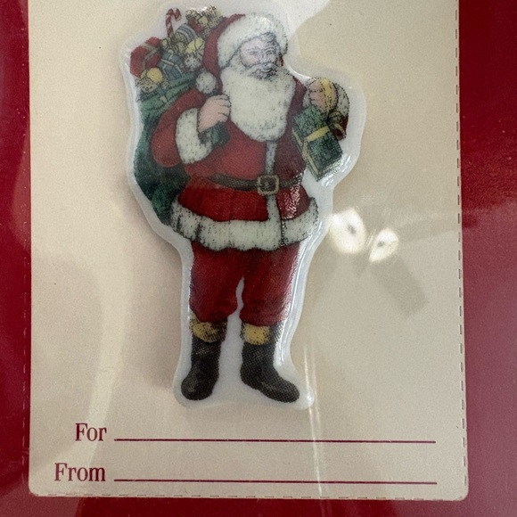 Spode Christmas Tree Cheer Pin Santa NEW - Picture 4 of 4